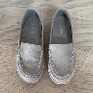 J. Crew Crewcuts Tan Loafers Boys Size 12